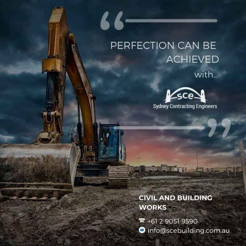 Civil Works & Building Works Sydney Contracting Engineers SCE Corp
