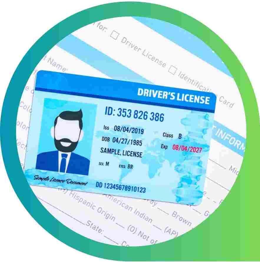 Driving Licence Construction