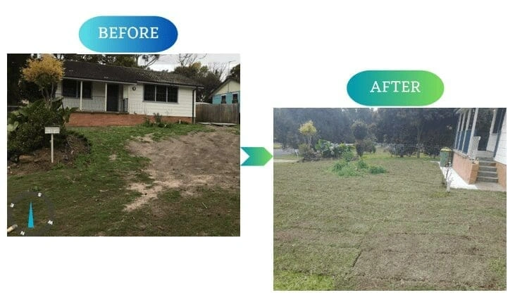 North Richmond site – landscaping North Richmond, retaining wall NSW, drainage installation Sydney, SCECorp, Artarmon, North Shore, New South Wales